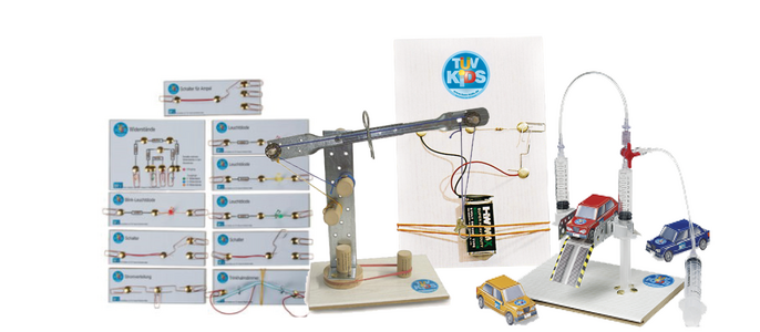 Verschiedene TÜV Kids Bausaetze.