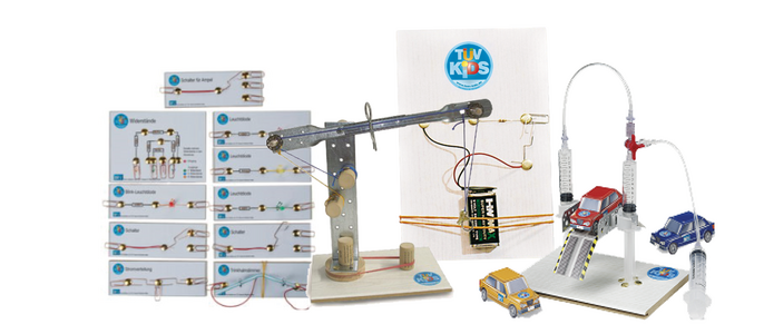 Verschiedene TÜV Kids Bausaetze.