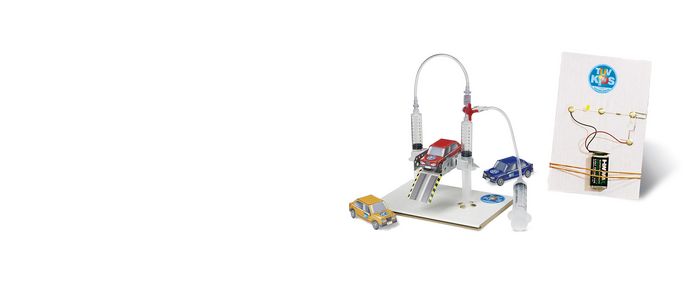 3 verschiedene TUEV Kids Bausätze.